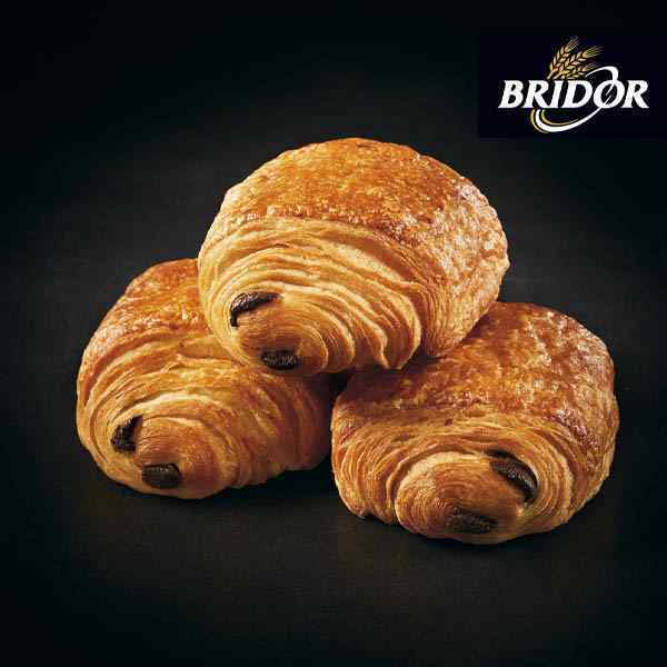 40675 BRIDOR FROZEN READY TO BAKE FINE BUTTER EDT PAIN AU CHOCOLAT 80G BRIDOR ECLAT DU TERROIR 60x80gm