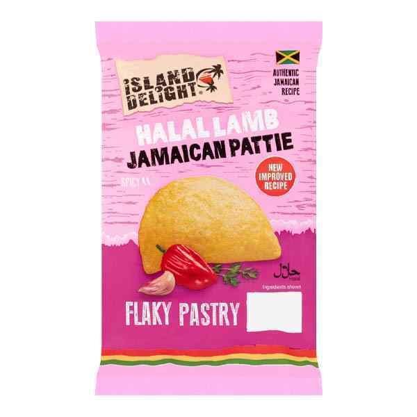 JAMAICAN HALAL LAMB PATTIE  24x140g