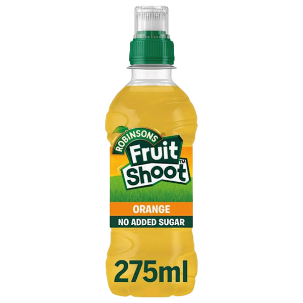 ROBINSONS FRUIT SHOOT ORANGE 12x275ml PET