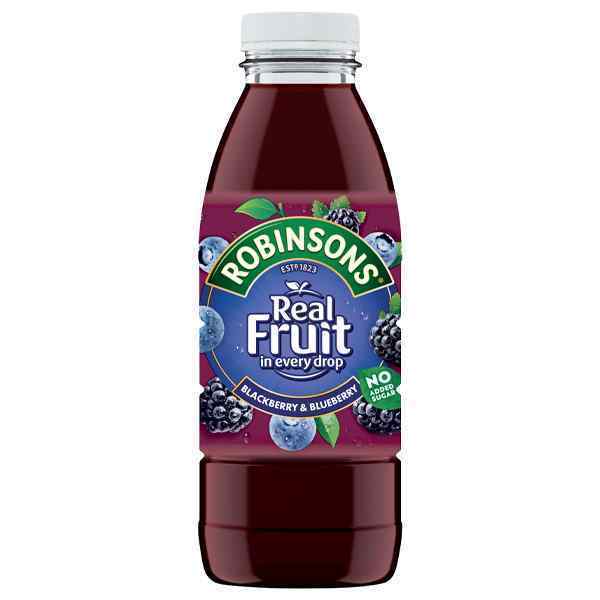 ROBINSONS BLAC & BLUEBERRY  RTD PET 12x500ML