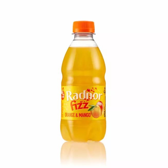 RADNOR FIZZ ORANGE AND MANGO BOTTLES 24x330ml