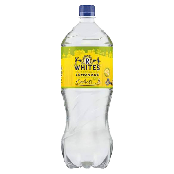 R WHITES LEMONADE BOTTLES  12x1.5lt