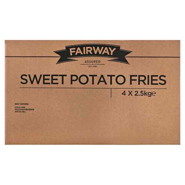 FAIRWAY SWEET POTATO FRIES 4x2.5kg