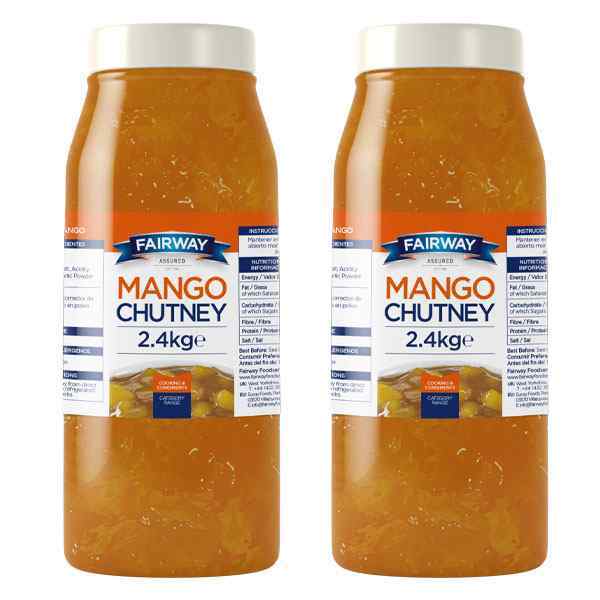 FAIRWAY ASSURED MANGO CHUTNEY 2x2.45kg