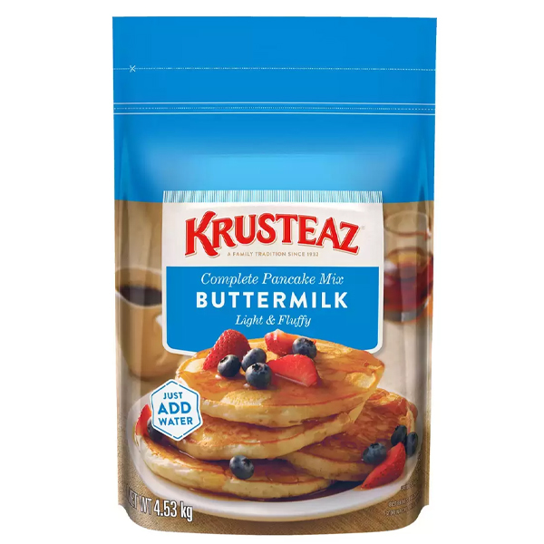 KRUSTEAZ BUTTERMILK COMPLETE PANCAKE MIX 4.5k