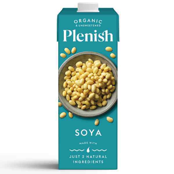 PLENISH ORGANIC SOYA MILK 1x1lt