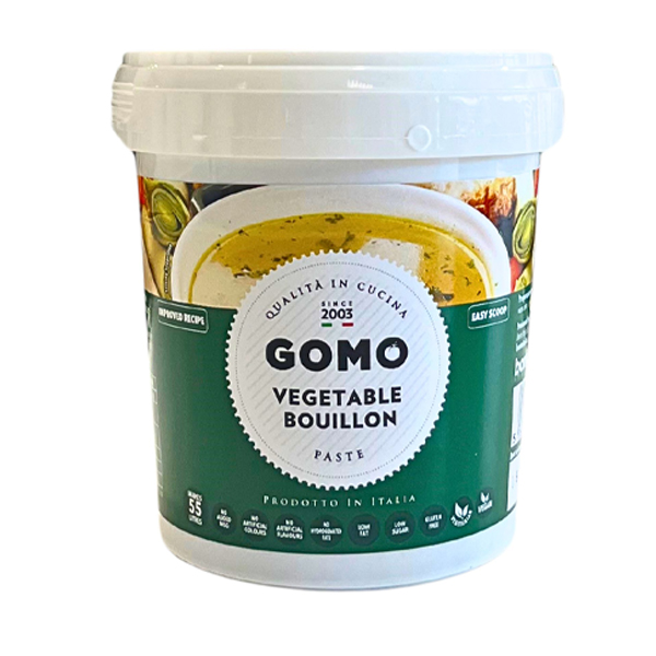 GOMO (GF) VEGETABLE BOUILLON PASTE 1kg