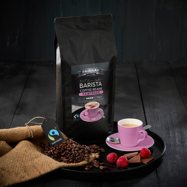 1kg BAG FAIRWAY EXELLENCE FAIRTRADE BARISTA COFFEE BEANS