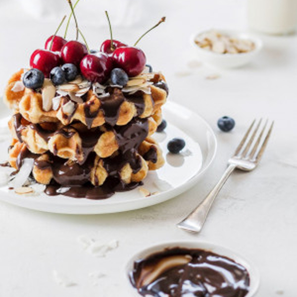 BELGIAN PLAIN WAFFLES 20x90gm