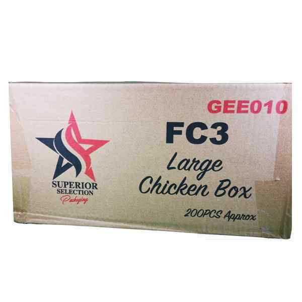 FC3 DELICIOUS FAVOURITE CHICKEN BOX  1x200 219 x 117 x 74 (WxDxH) 216 115 75