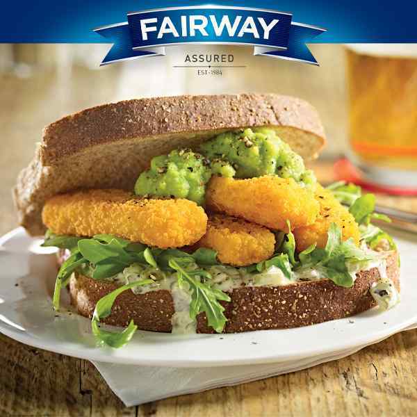 FAIRWAY MSC COD FISH FINGERS 120x25gm 3kg