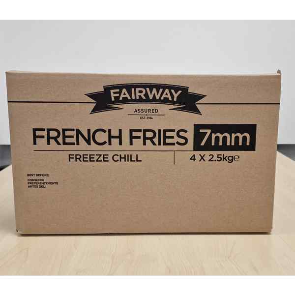 FAIRWAY FREEZE JULIENNE CHIPS 7/7 4x2.25kg