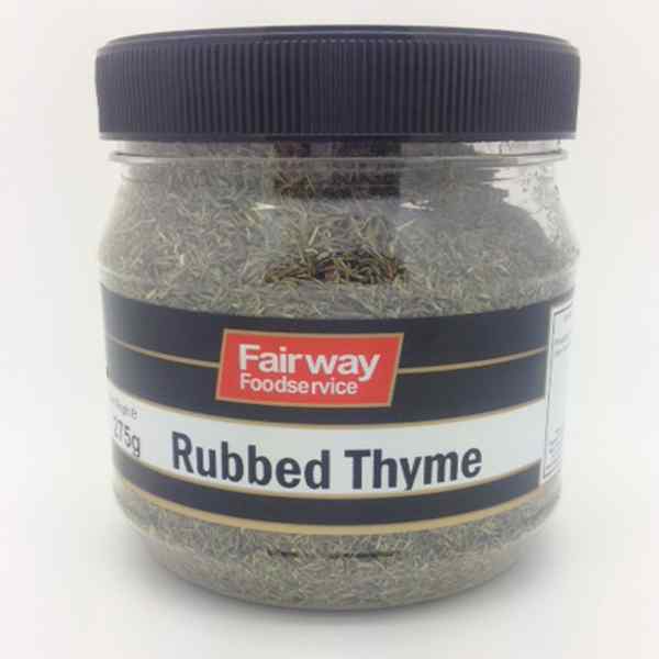 FAIRWAY RUBBED THYME 1x275gm JAR