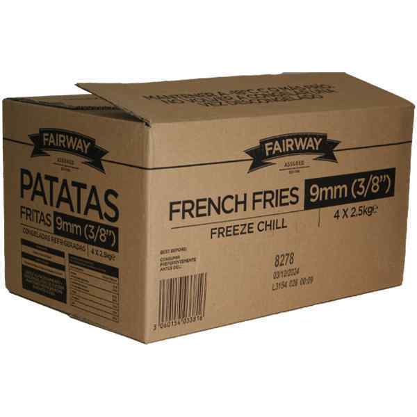 9 mm Frozen French Fries, Packaging Type: Plastic Bag