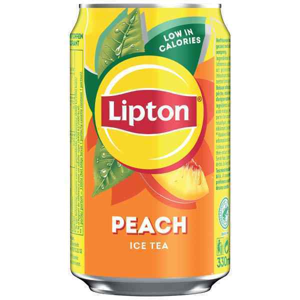 330ML LIPTON ICE TEA PEACH CANS 24x330ML