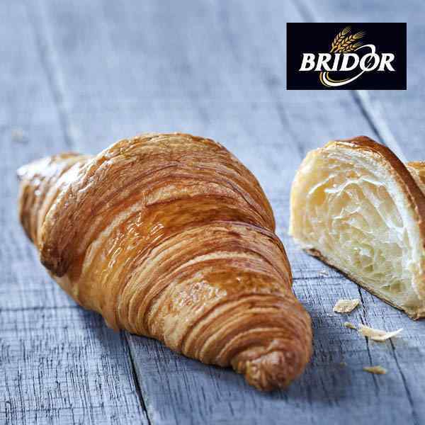 35676 BRIDOR FROZEN READY TO BAKE FINE BUTTER CROISSANT BRIDOR LES SAVOUREUX 50X90gm