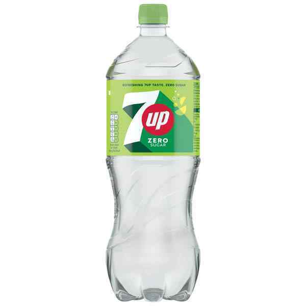 7UP FREE ZERO BOTTLES 12x1.5lt