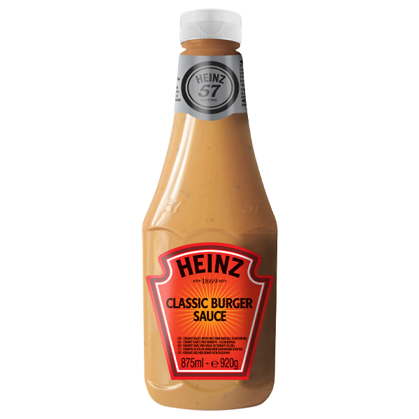 HEINZ CLASSIC BURGER SAUCE 6x875ml