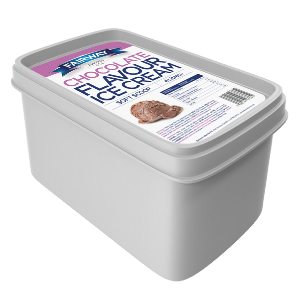 SINGLE TUB FAIRWAY CHOCOLATE ICE CREAM 1x4lt