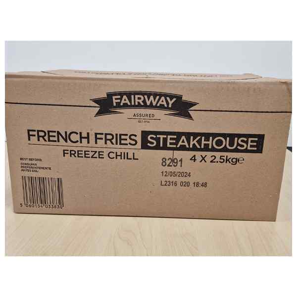 FAIRWAY FREEZE STEAKHOUSE CHIPS 4x2.25kg