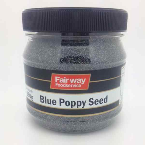 FAIRWAY WHOLE BLUE POPPY SEEDS 1x60gm JAR
