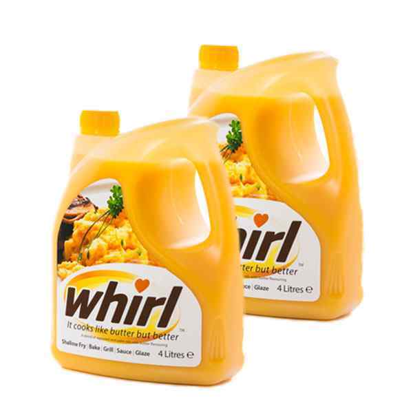 WHIRL BUTTER FLAVOURING LIQUID OIL 1x4lt BLEND OF RAPESEED & PALM OIL