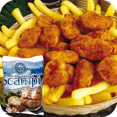 HERON BAY WHOLETAIL SCAMPI  10x454g