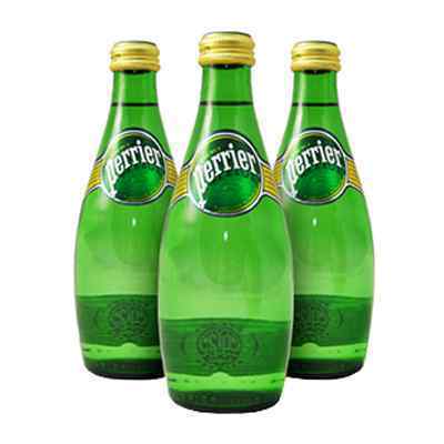 PERRIER WATER GLASS BOTTLES  24x330ml