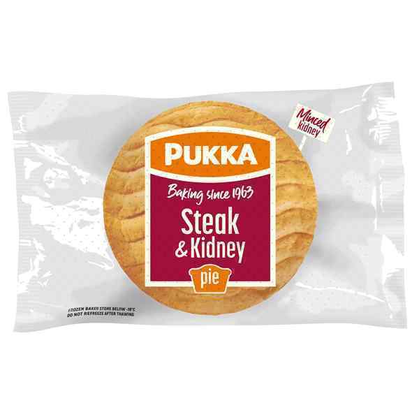 PUKKA STEAK & KIDNEY PIE WRAPPED 12X229g