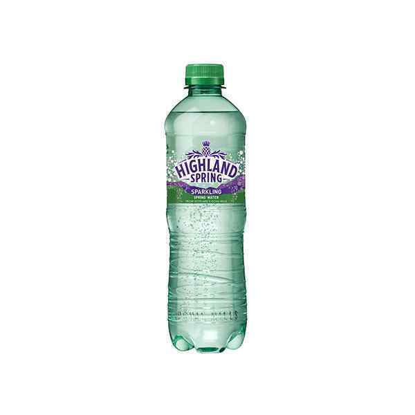 HIGHLAND SPARKLING WATER PET  24x500ml