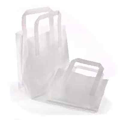 WHITE MEDIUM SOS BAG (8x13x10)  1x250 BLEACHED KRAFT 216 x 330 x 254mm SAP: 12639