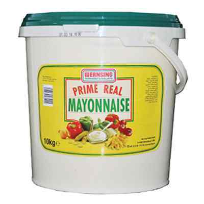 WERNSING BUCKET PRIME REAL MAYONNAISE 1x10lt