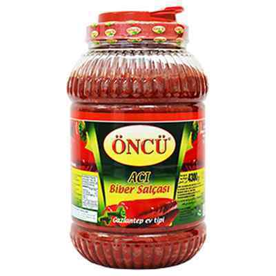 ONCU HOT ( ACI ) HOME PEPPER PASTE  1x4.3kg