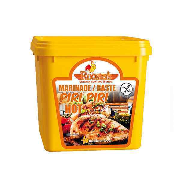 ROOSTER'S PIRI PIRI HOT MARINADE 2KG TUB