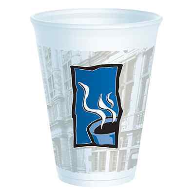 UPTOWN 16oz HOT CUPS (W/T DART)  1x1000 Suitable lids are -  GIA042