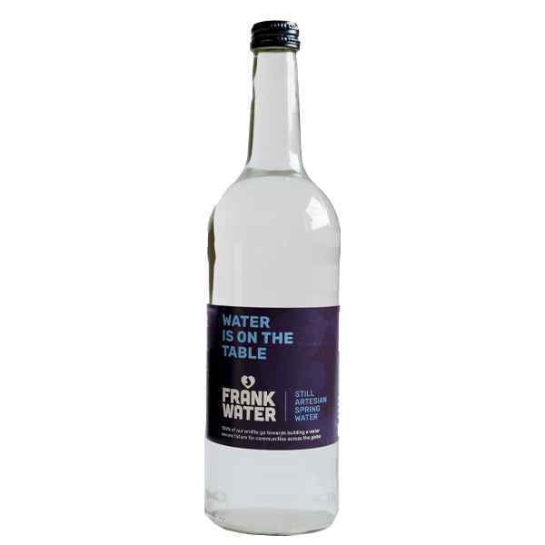 FRANK STILL GLASS BOTTLE WATER 12x750ml