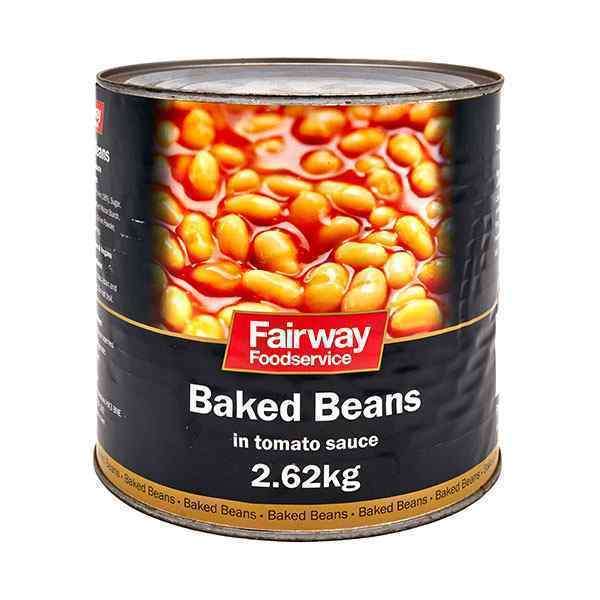 FAIRWAY BAKED BEANS  6x2.62kg