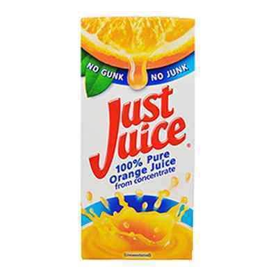 JUST JUICE ORANGE JUICE 12x1lt