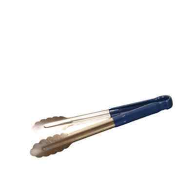 COLOUR CODED TONGS S/S BLUE  30cm