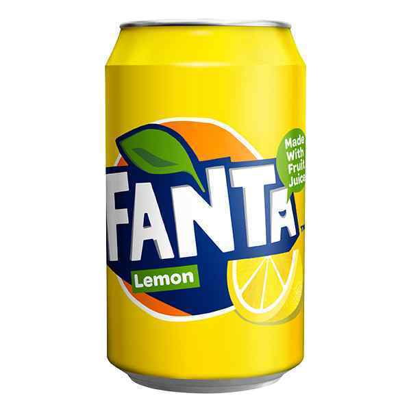 FANTA LEMON CANS (GB)  24x330ml