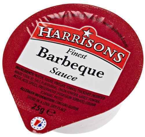 HARRISONS BBQ ( BARBECUE ) DIP POTS  100x25g