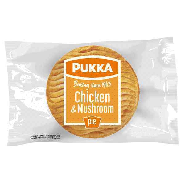 PUKKA CHICKEN & MUSHROOM PIE WRPED  12X229g