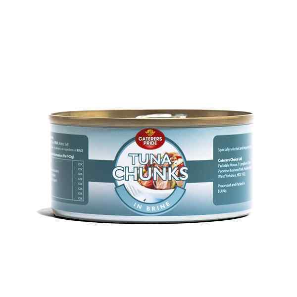 SMALL TUNA CHUNKS ( BRINE ) 24x185gm