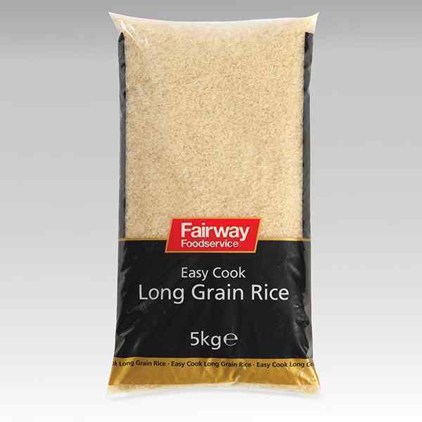 FAIRWAY EASY COOK LONG GRAIN RICE  1x5kg AUNT CAROLINE