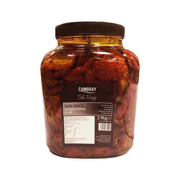 CAMBRAY SUN DRIED TOMATO HALVES 1x2.9kg