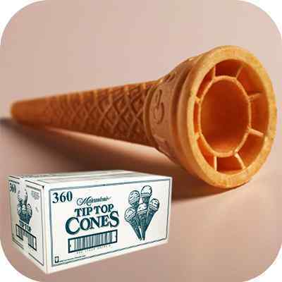 TIP TOP MARCANTON ICE CREAM CONES SMALL 432's